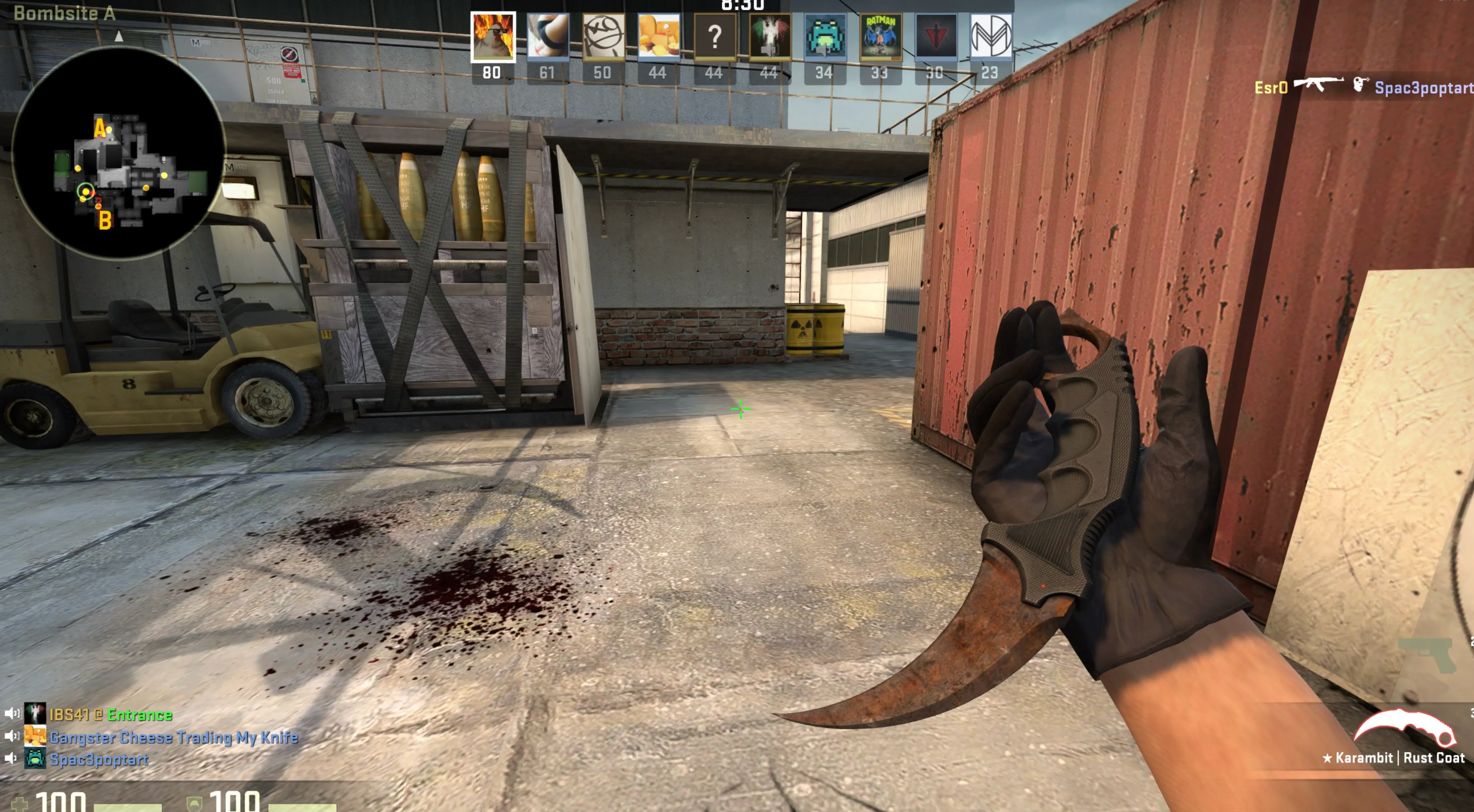 Karambit Rust Coat